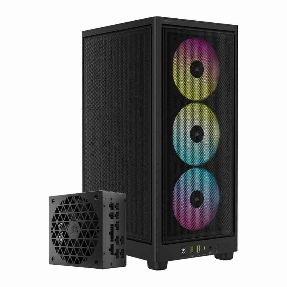 Corsair 2000D RGB Airflow Chassis + Corsair SF850L 80+ Gold SFX PSU Bundle